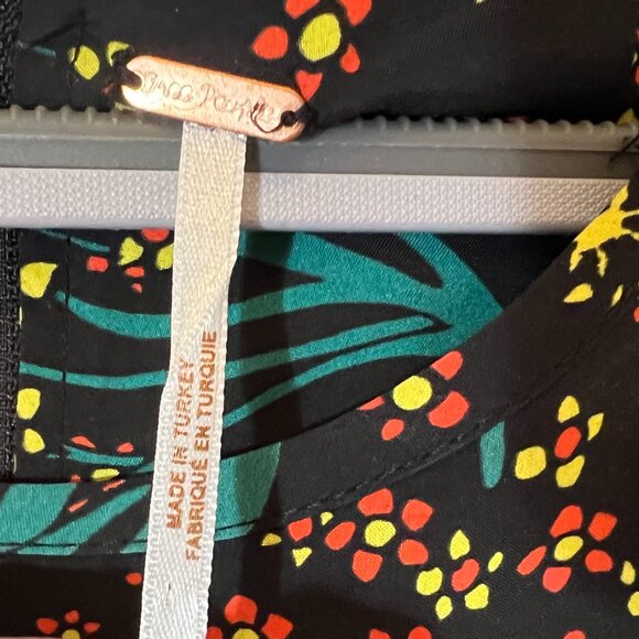 Free People Dress -Strawberry Fields Black Floral Summer Mini, Size: M - Picture 5 of 16